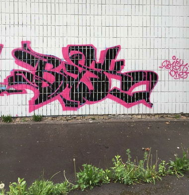 Graffiti Wall in Ukraine - Photo by Bisk - bysk, bisk, bizk (2015)