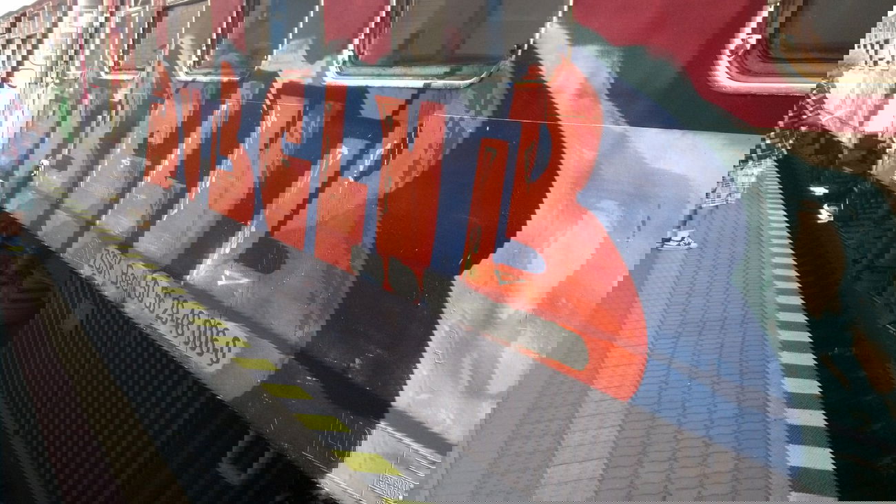 Graffiti Train - Photo by Bitumen - Dubclub, Bratislava