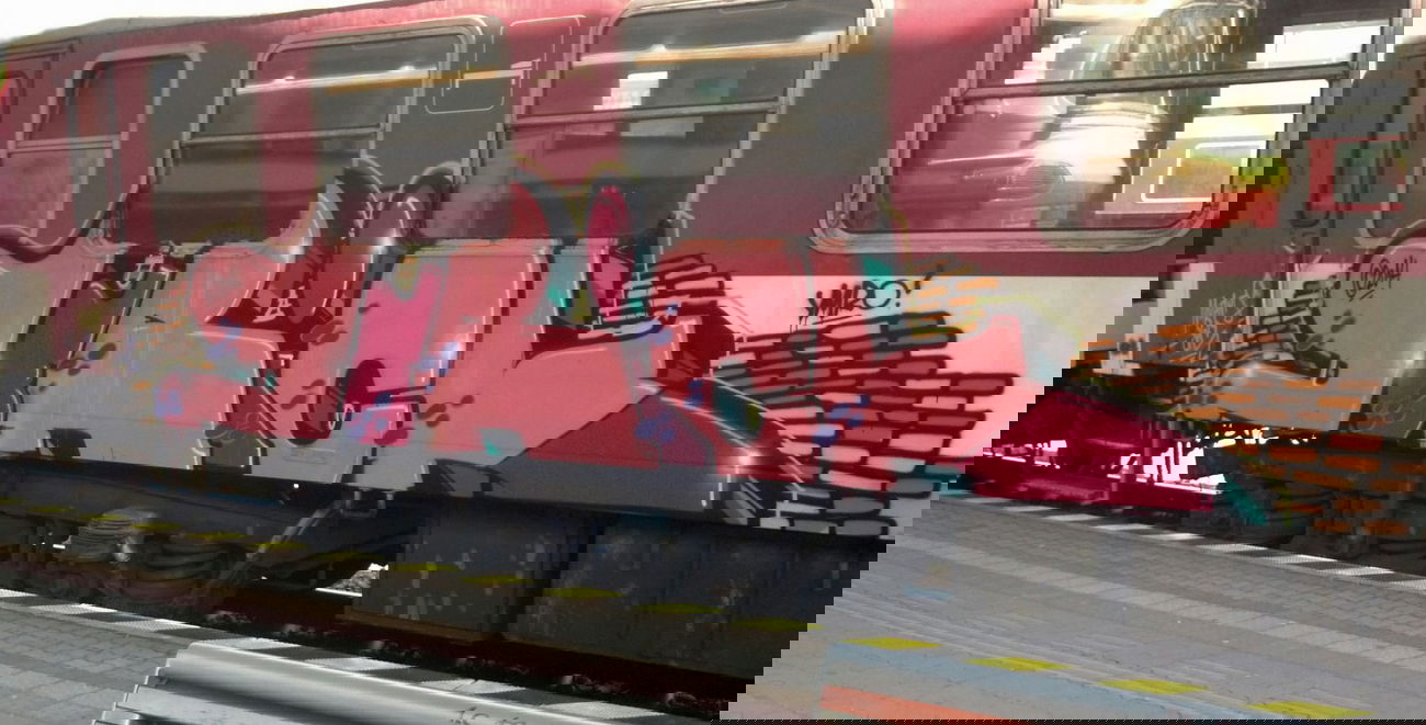 Graffiti Train - Photo by Bitumen - Derick, Bratislava