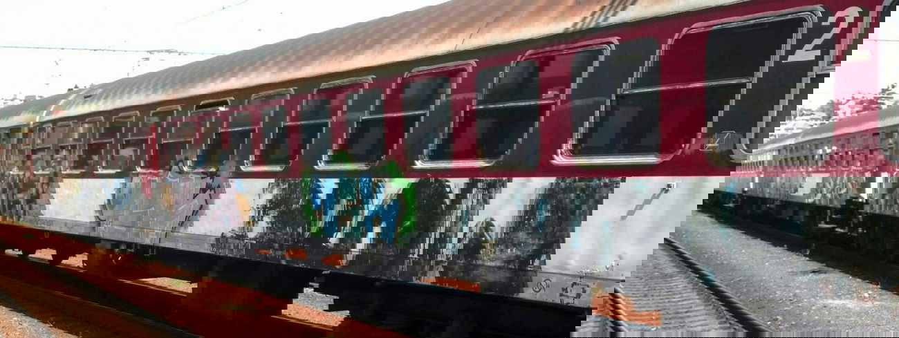 Graffiti Train - Photo by Bitumen - DROW, Bratislava