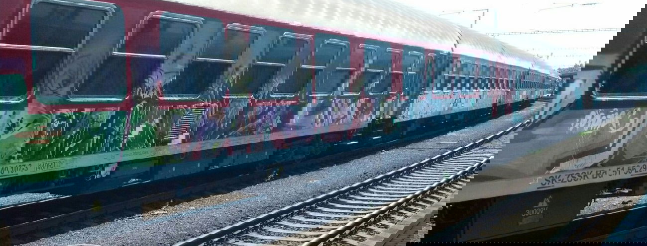 Graffiti Train - Photo by Bitumen - Bratislava