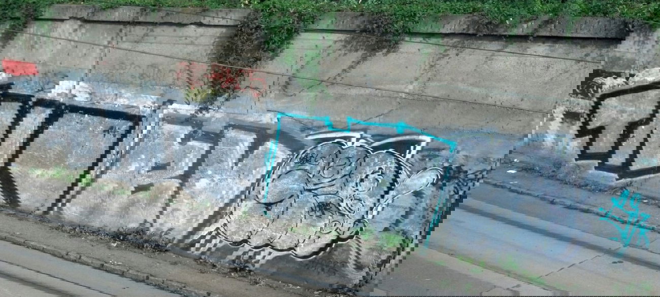 Graffiti Bombing - Photo by Bitumen - TNO, BV, Prague