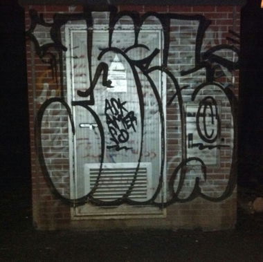 Graffiti Bombing - Photo by Bitumen - Ishe, Münster