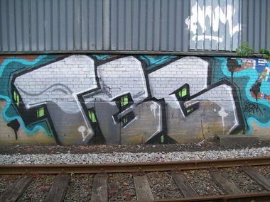 Graffiti Wall - Photo by Bitumen - TBG, Münster