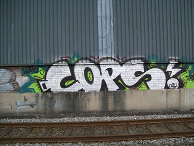 Graffiti Bombing - Photo by Bitumen - Cops, Münster, Famos