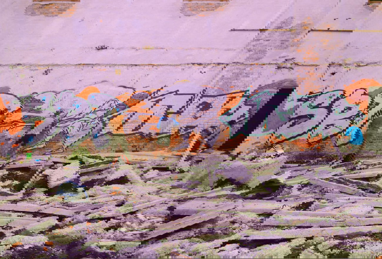 Graffiti Wall in Kharkiv - Photo by Bize38 (2013)