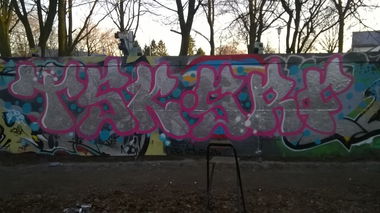 Graffiti Wall - Photo by BlackMamba - TSK, SRF (2015)