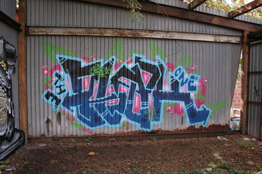 Graffiti Bombing in Warsaw - Photo by BlackOner - 1 (2013)