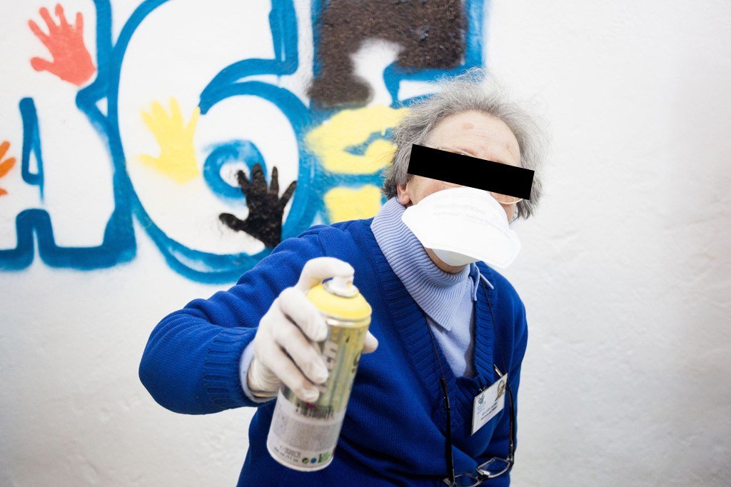 Graffiti Wall - Photo by Blasenschwaeche - Oldschool