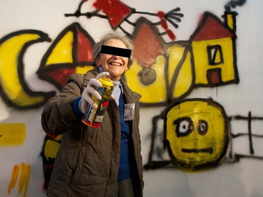 Graffiti Wall - Photo by Blasenschwaeche - Oldschool