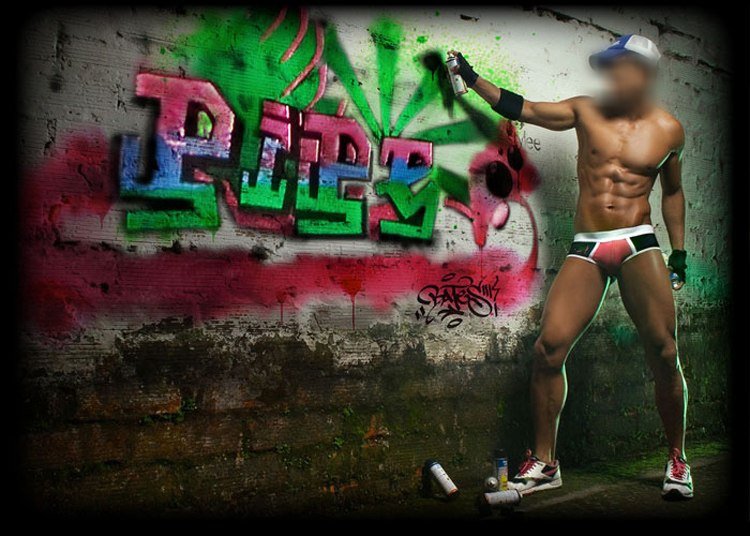 Graffiti Wall - Photo by Blasenschwaeche - sexy