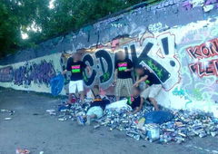 Graffiti Wall - Photo by Bloede1