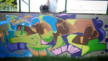 Graffiti Wall - Photo by Blopa