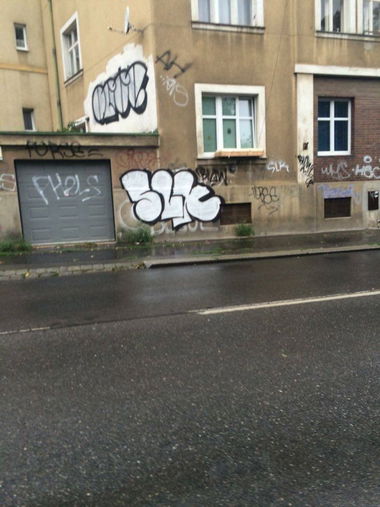 Graffiti Wall in Praha - Photo by Blowskey - SLK, BLOW, PRAHA (2016)