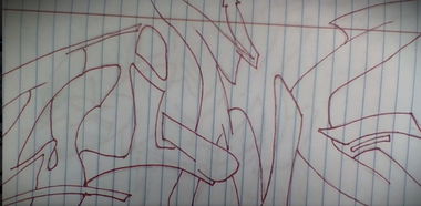 Graffiti Sketch - Photo by BlueCDubb12