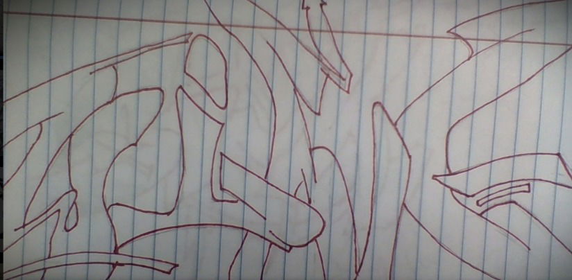 Graffiti Sketch - Photo by BlueCDubb12