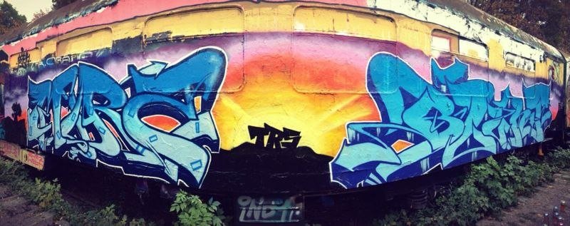 Graffiti Wall in Jena - Photo by Blunt_One