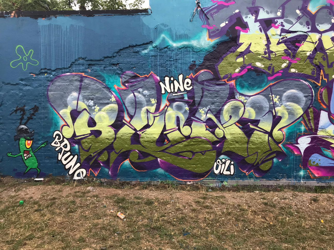 Graffiti Wall - Photo by Blunt_One