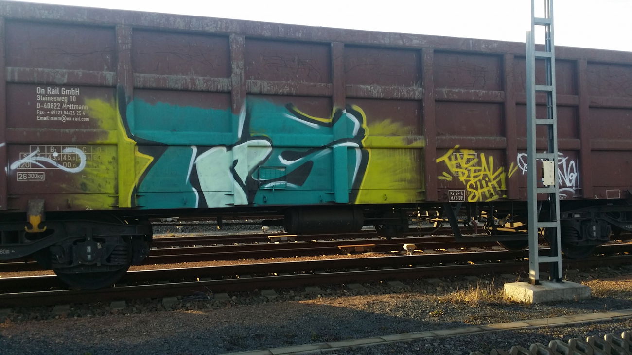 Graffiti Train - Photo by Blunt_One (2016)