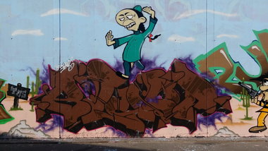 Graffiti Wall in Germany - Photo by Blunt_One - Blunt, Trs