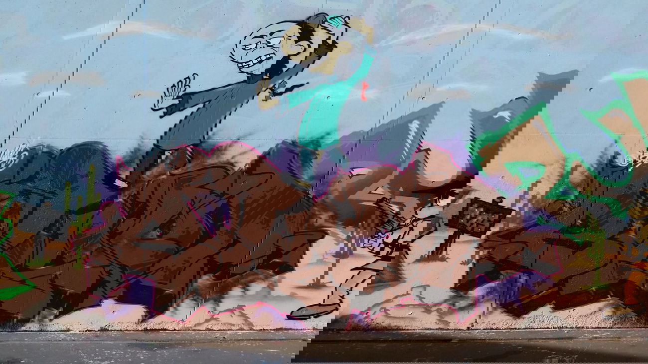 Graffiti Wall in Germany - Photo by Blunt_One - Blunt, Trs