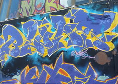 Graffiti Wall in Magdeburg - Photo by Blunt_One - Blunt, TRS (2015)
