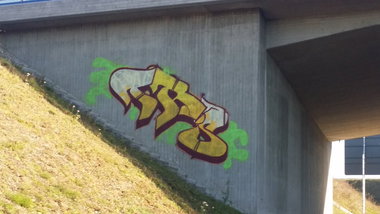 Graffiti Wall - Photo by Blunt_One (2015)