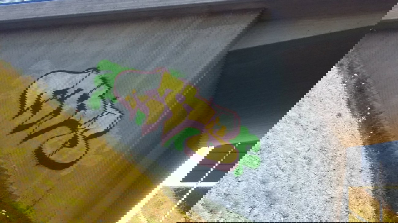 Graffiti Wall - Photo by Blunt_One (2015)