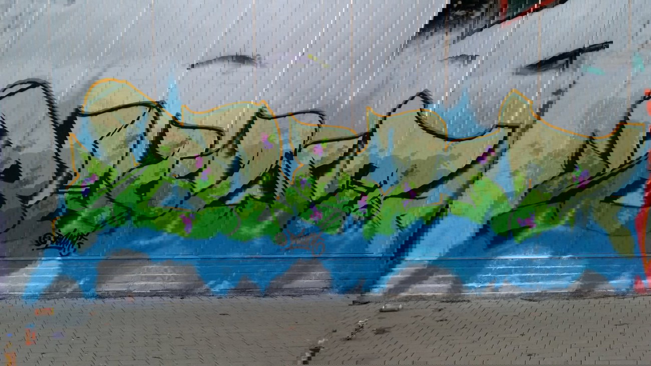 Graffiti Wall in Gera - Photo by Blunt_One