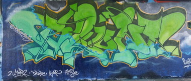 Graffiti Wall in Amsterdam - Photo by Blunt_One (2014)