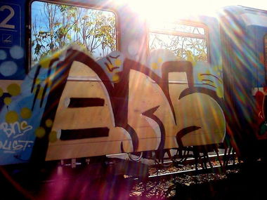 Graffiti Photo by BnSer - Bns, crew, Athens (2013)