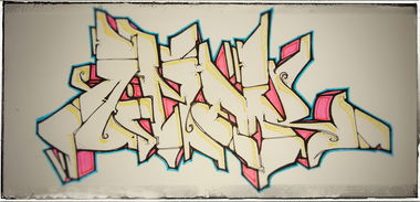 Graffiti Sketch - Photo by BobBockwurst - Kenia, ainek, Hamburg (2017)