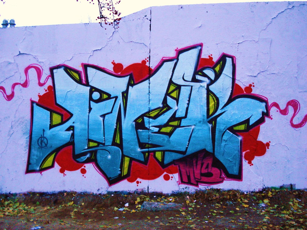 Graffiti Wall in Berlin - Photo by BobBockwurst - Kenia, Mauerpark (2008)