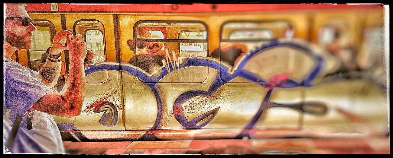 Graffiti Train - Photo by BobBockwurst - Ogs (2016)