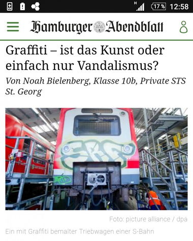 Graffiti Train - Photo by BobBockwurst (2017)