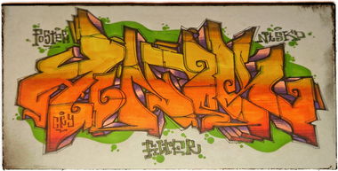 Graffiti Sketch in Hamburg  - Photo by BobBockwurst - Ainek (2017)