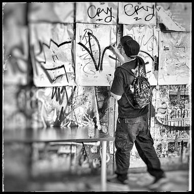 Graffiti Artwork in Berlin  - Photo by BobBockwurst - Tag (2016)