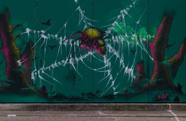 Graffiti Wall - Photo by Boerg (2015)