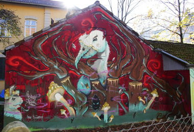 Graffiti Wall - Photo by Boerg (2014)