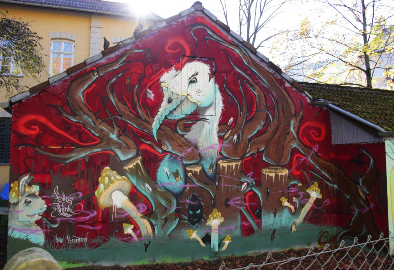 Graffiti Wall - Photo by Boerg (2014)