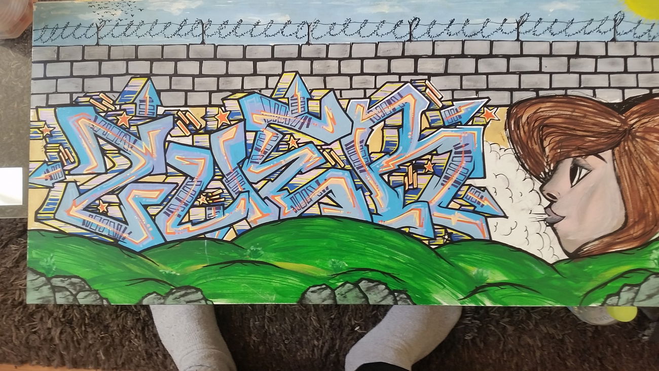 Graffiti Sketch - Photo by BoesER