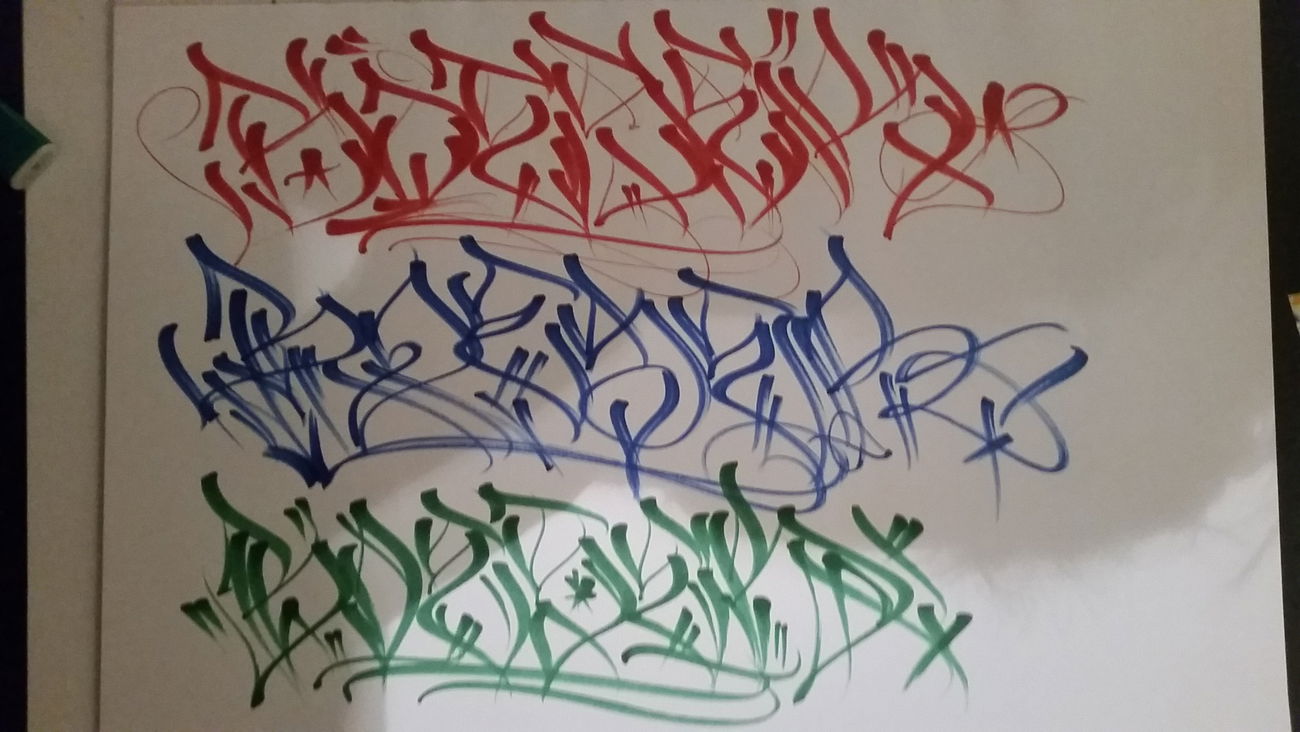 Graffiti Sketch - Photo by BoesER - handstyles (2014)
