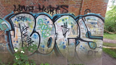 Graffiti Wall - Photo by BoesER - rdk, hamburg