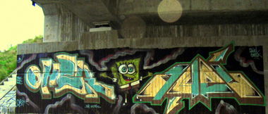 Graffiti Wall - Photo by BomBingForever