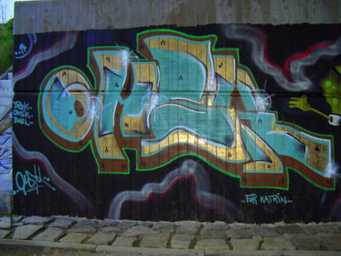 Graffiti Wall - Photo by BomBingForever