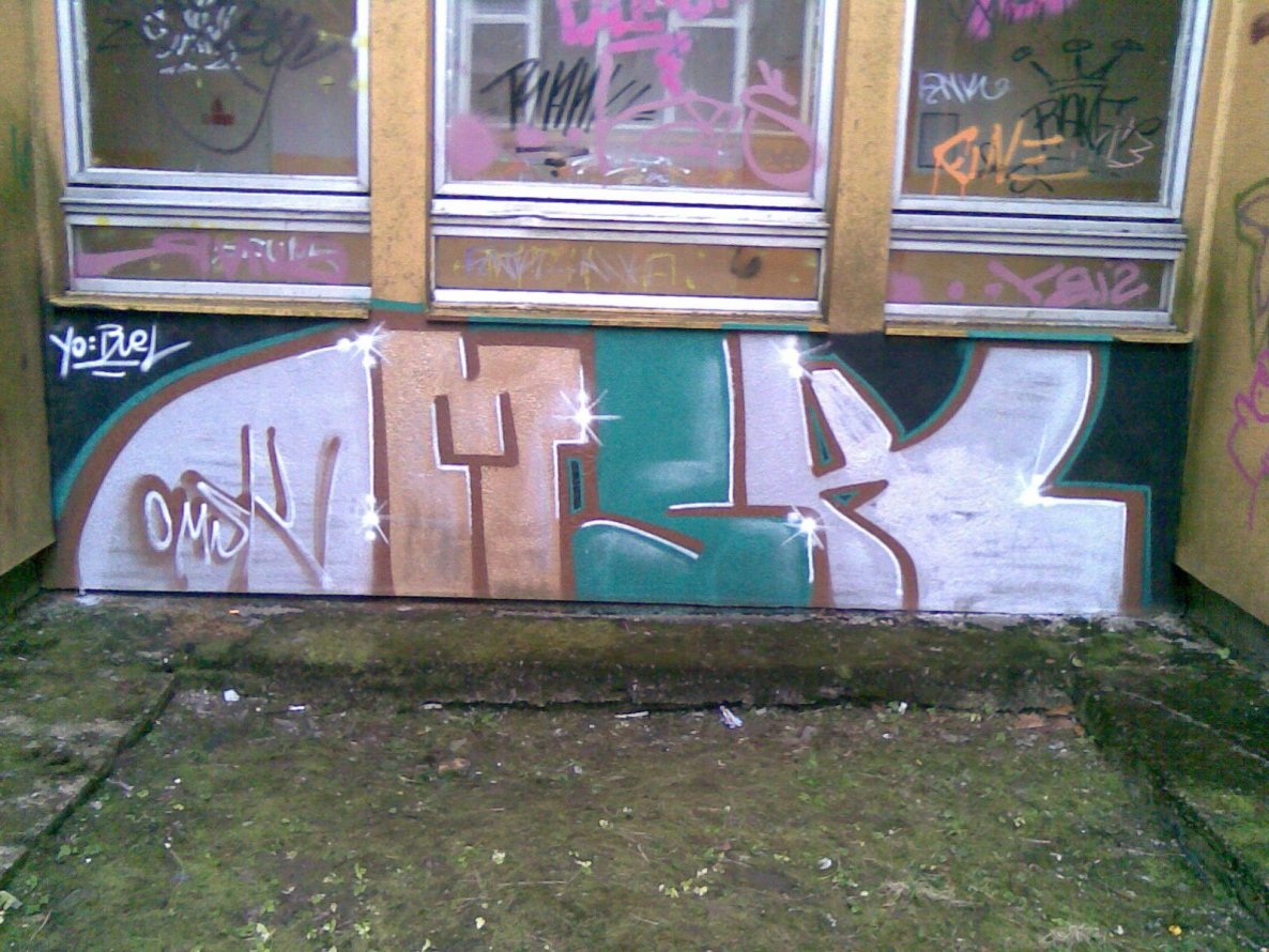 Graffiti Bombing - Photo by BomBingForever (2014)