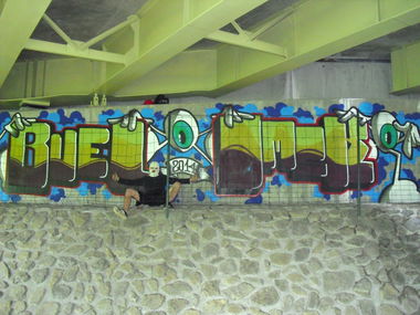 Graffiti Wall - Photo by BomBingForever (2014)