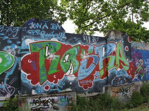 Graffiti Wall - Photo by BomBingForever