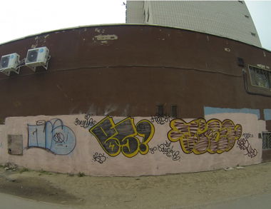 Graffiti Bombing - Photo by BombSistem - BS, Hash