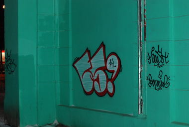Graffiti Wall - Photo by BombSistem - BS, Hash (2014)